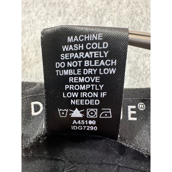 Dialogue Classics Trousers WMNS 18WP Pleated Wide-Leg High Rise Wool Blend Black - Picture 7 of 11